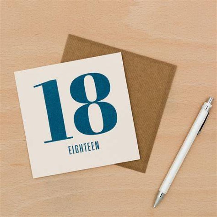 18 Eighteen Square Card Rex London (ehemals