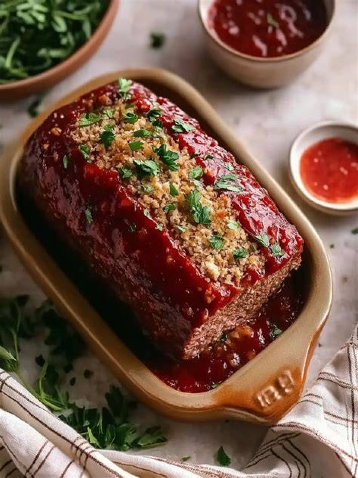 5Ingredient Easy Meatloaf without breadcrumbs Talking Meals Recipe
