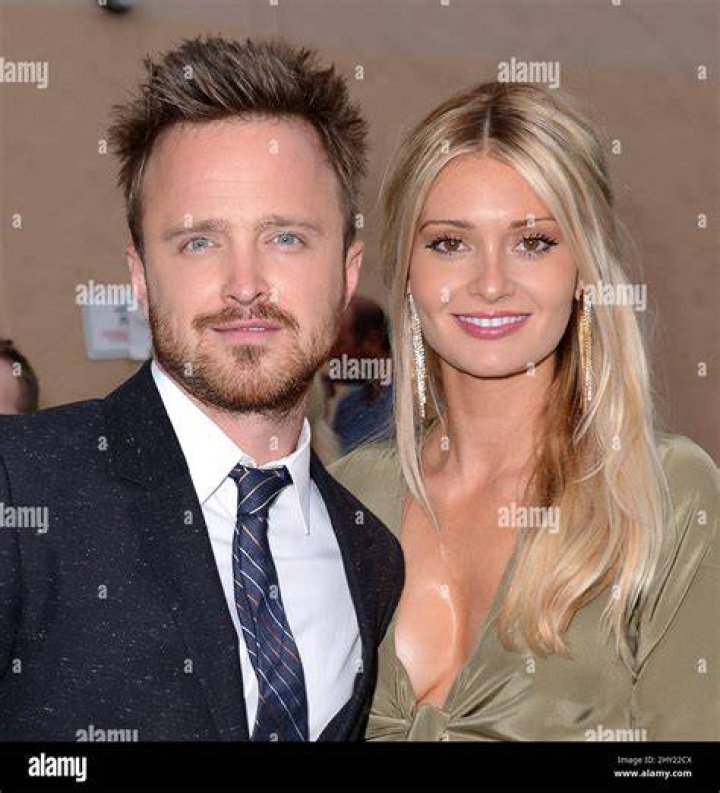 Aaron Paul and wife Lauren Parsekian baby No. 2