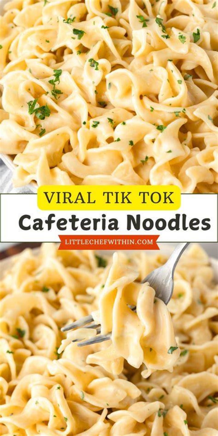Cafeteria Noodles (Viral TikTok Recipe) 4 Sons 'R' Us