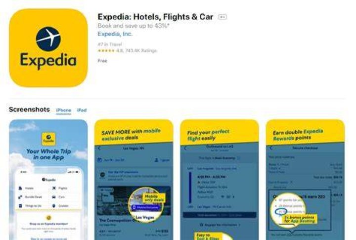 Get the Expedia app for exclusive travel deals