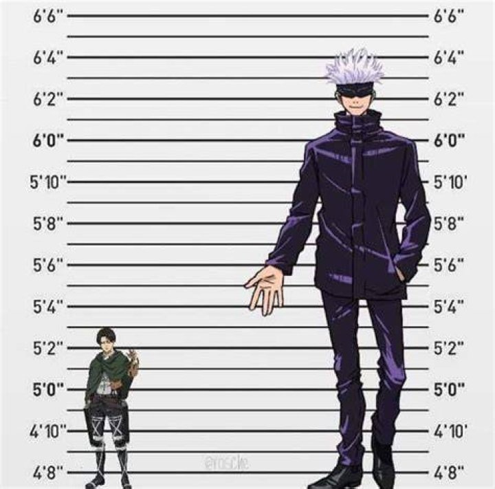 Gojo is tall than Levi Anime Amino