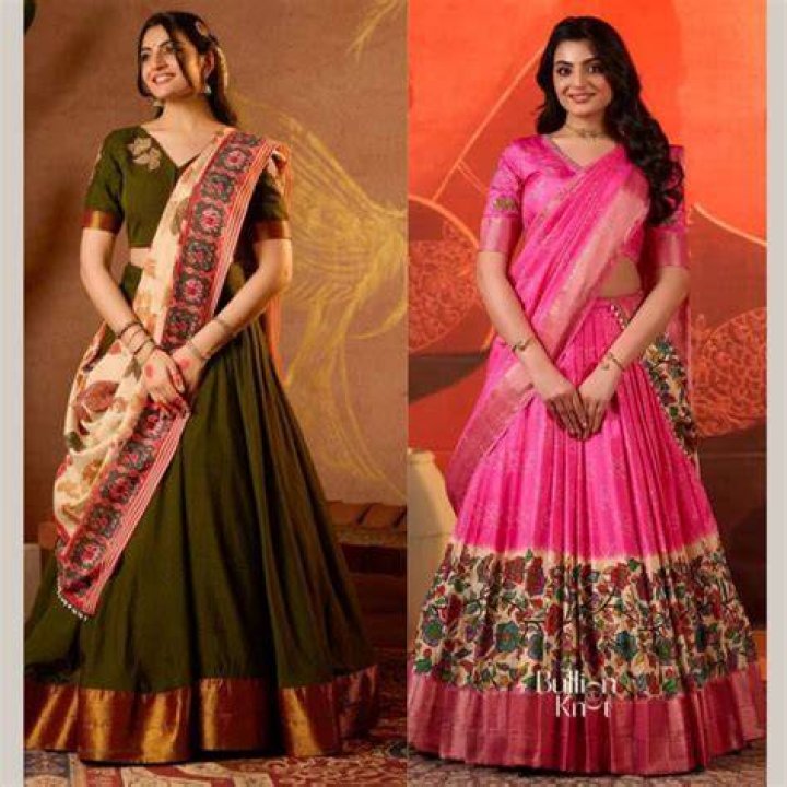 Half Saree vs. Full Saree What Is the Difference? Lashkaraa