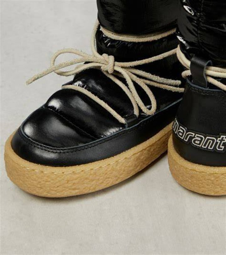 Isabel Marant Zimlee Padded Snow Boots in Black Lyst