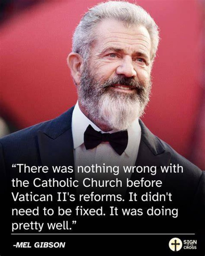 Mel Gibson says the Catholic Church needs a &lsquo;cleanse&rsquo; after series of