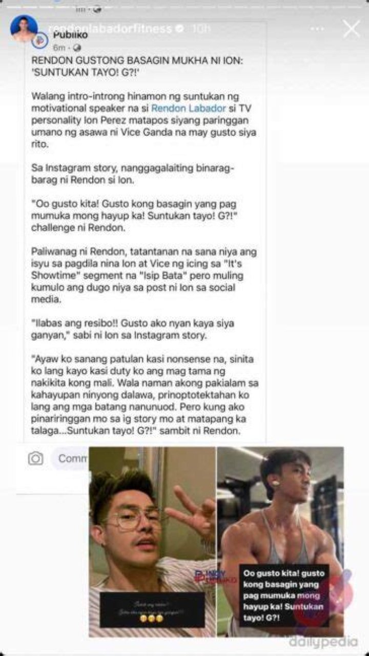 Rendon Labador Faces Backlash after Calling Michael V &lsquo;Laos&rsquo; FreebieMNL