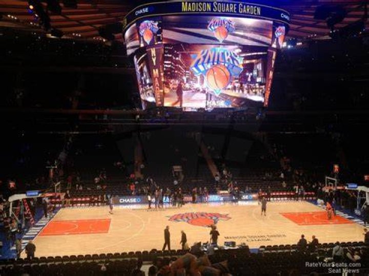 Section 116 at Madison Square Garden