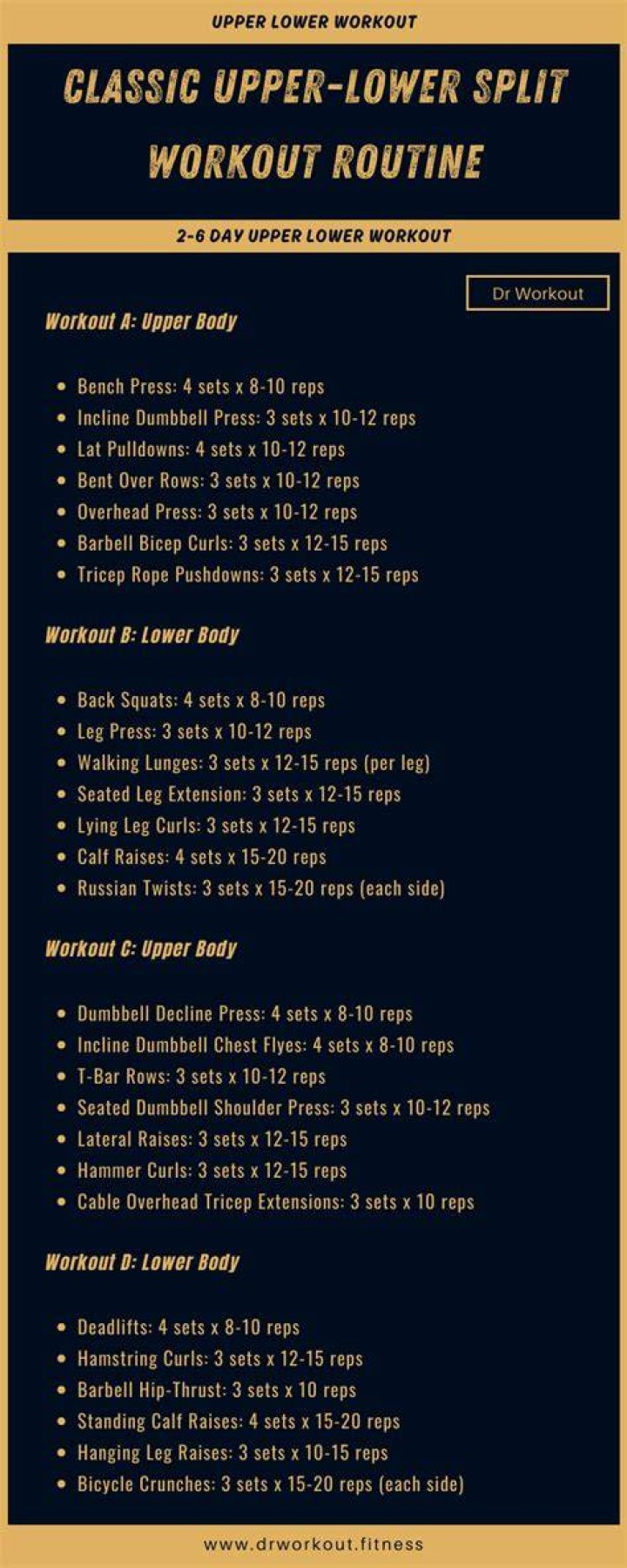UPPER/LOWER Exercise! Lower workout, Fitness body, Full upper body