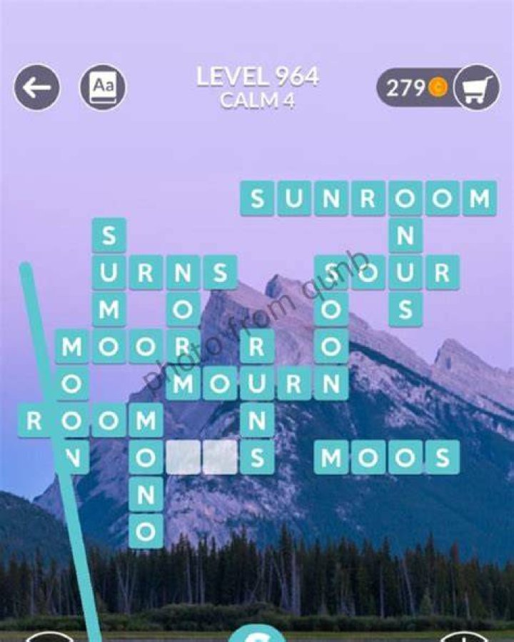 Wordscapes Level 964 Calm 4 Answers
